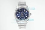 ZF Factory Replica Rolex Sky-Dweller Men's 42MM Swiss Watch Power Reserve 72 Hours